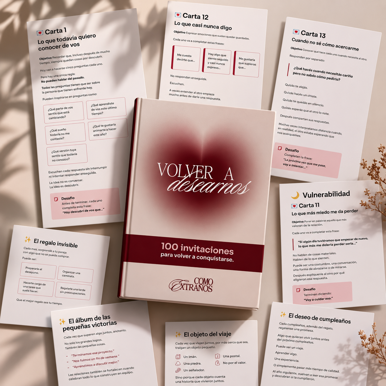 💋 Volver a Desearnos | 100 invitaciones para volver a conquistarse